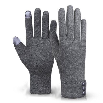 Gants thermiques en polaire pour l'équitation d'hiver