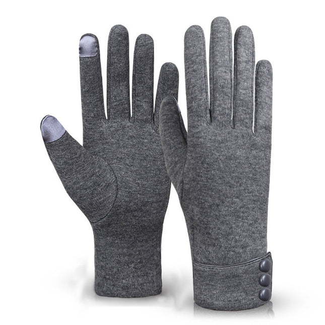 Gants thermiques en polaire pour l'équitation d'hiver