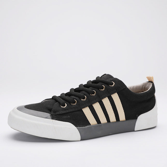 Men's Lace-Up Couple Sneakers - Flat & Comfy