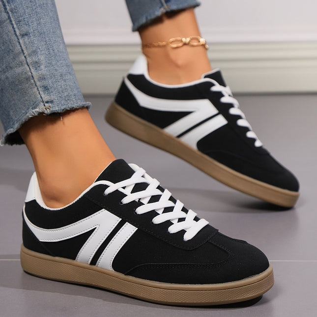Lace-up Round Toe Flats Shoes