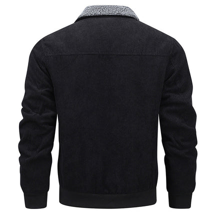 Men's Winter Lapel Fleece Jacket
