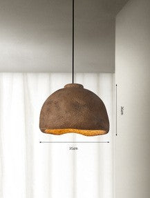Lustre de style japonais
