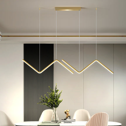 Lustre LED minimaliste moderne