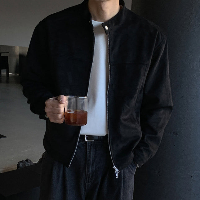 Maillard Stand Collar Jacket