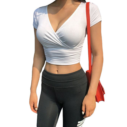 Tight-fitting Cotton Crop Top