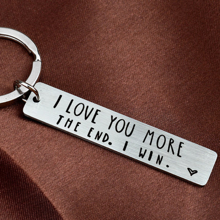 Stainless Steel  Valentine's Day Gift Keychain