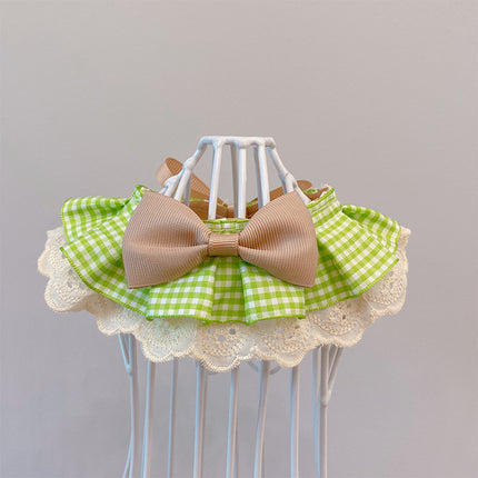 Bavoir pour chat et chien avec nœud papillon - Accessoires mignons