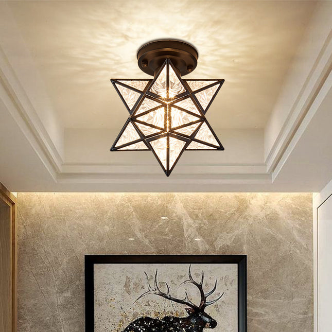Nordic Five-Star Ceiling Lamp