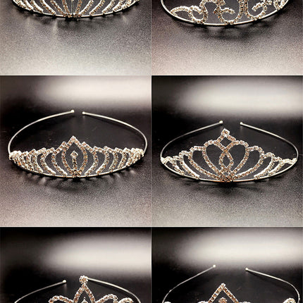Accessoires pour cheveux pour enfants, mini strass brillants