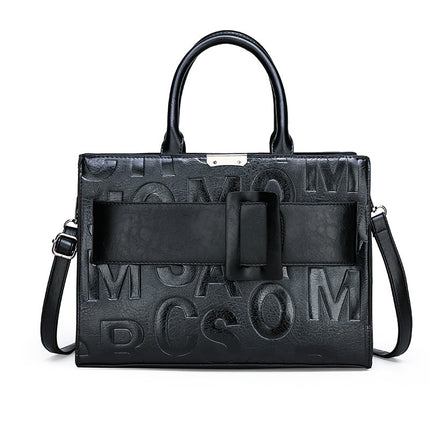 Sac de voyage à bandoulière en cuir de style européen et américain pour femme