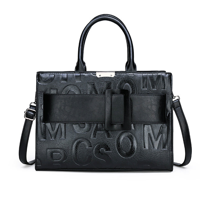 Sac de voyage à bandoulière en cuir de style européen et américain pour femme