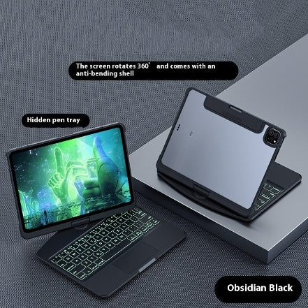 360° Swivel Bluetooth-Compatible Keyboard Case for iPad