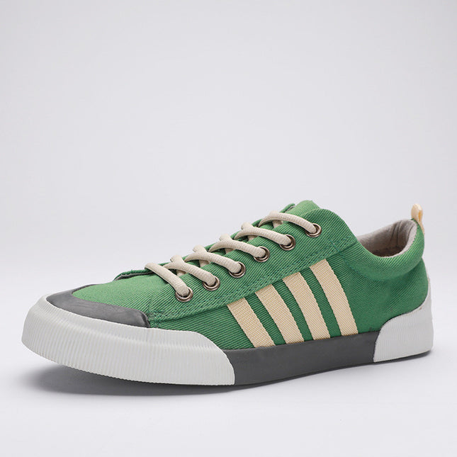 Men's Lace-Up Couple Sneakers - Flat & Comfy