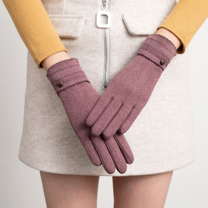 Gants thermiques en polaire pour l'équitation d'hiver
