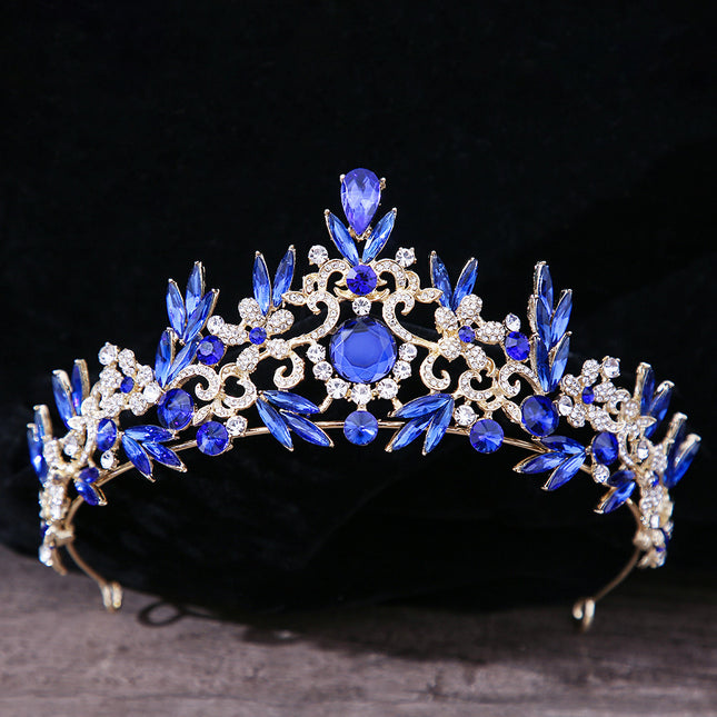 Coiffe de mariée Strass Bijoux de cheveux de mariage Couronne