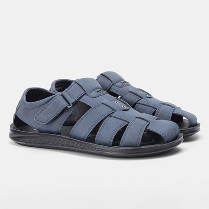 Men's Lightweight Casual Leather Sandals Comfortable Shoes