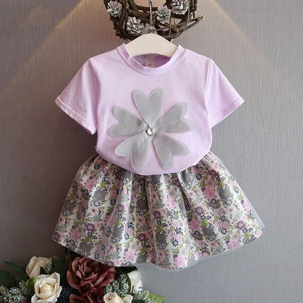 Ensembles de vêtements pour enfants et bébés filles