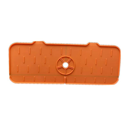 Tapis anti-éclaboussures en silicone pour robinet