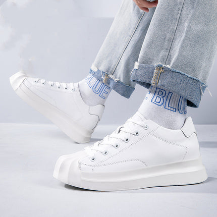 Chaussures pour hommes augmentant la taille avec semelles intérieures invisibles