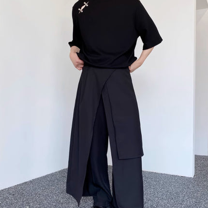 Multi-Layered Irregular Large Skirt Cape