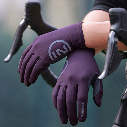 Gants d'équitation doublés en polaire, chauds, doigts complets, écran tactile, absorption des chocs