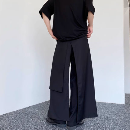 Multi-Layered Irregular Large Skirt Cape