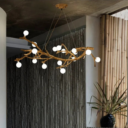 Zen Tree Branch Chandelier