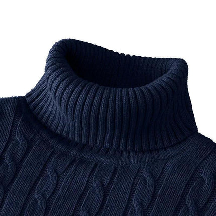 بلوفر محبوك بقصّة Slim Fit