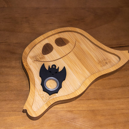 Porte-clés créatif Fidget Spinner en forme de chauve-souris, de démon et de fantôme
