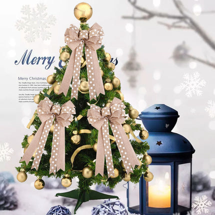 Ruban de lin pour sapin de Noël