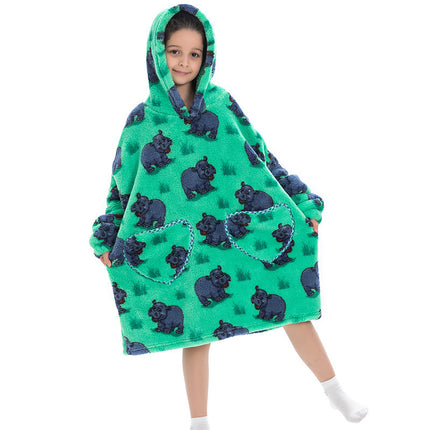 Thermal Sweatshirt Lazy Sweatshirt Kids