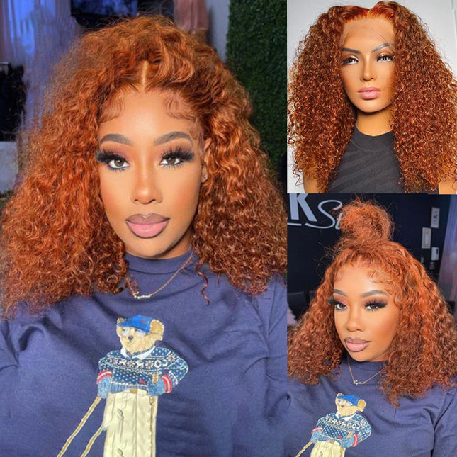 Human Hair Wigs Bob Water Wave