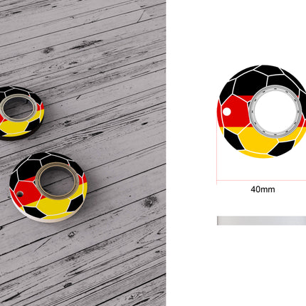 Football World Cup Fidget Spinner Toy Keychain