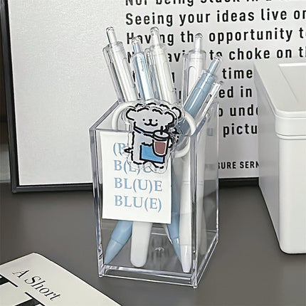 Transparent Acrylic Pen Holder