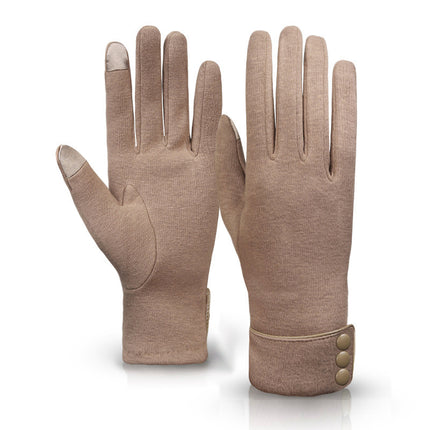 Gants thermiques en polaire pour l'équitation d'hiver