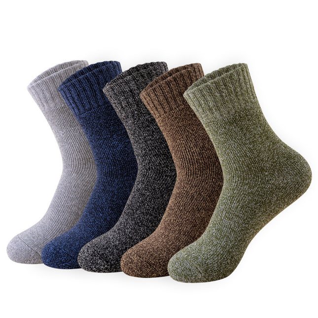 Fleece Lined Warm Mid-calf Socks