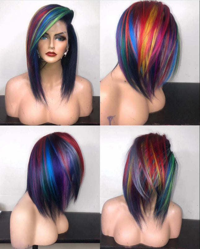 Mixed Color Cosplay Wig