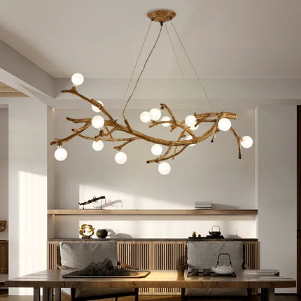 Zen Tree Branch Chandelier