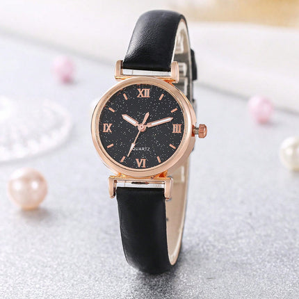 Montre à quartz avec bracelet en forme de cœur