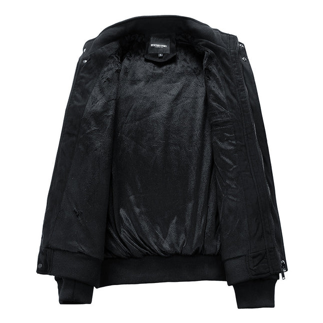 Men's Slim Fit Suede Jacket