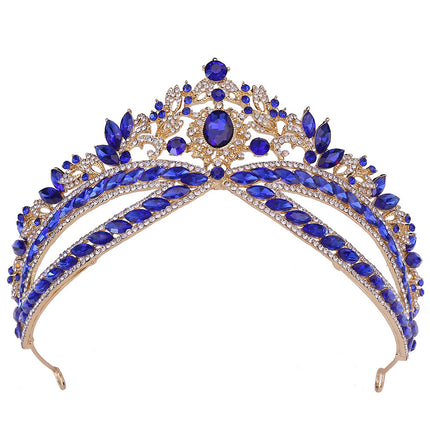 Couronne de mariage, coiffure, bijoux pour cheveux