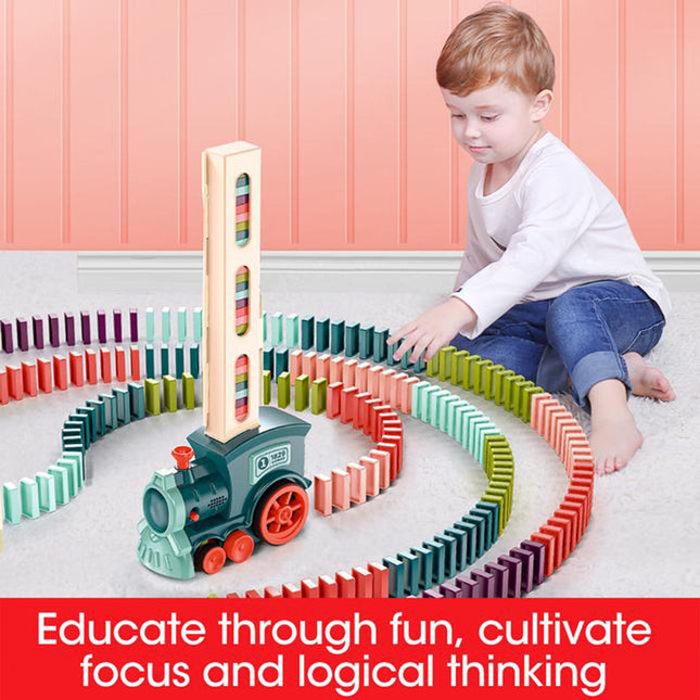 Automatic Domino Train Set