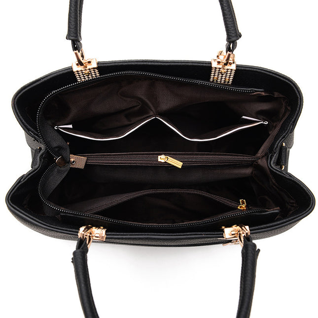 Sac à bandoulière pour femme avec nœud papillon et pendentif étoile