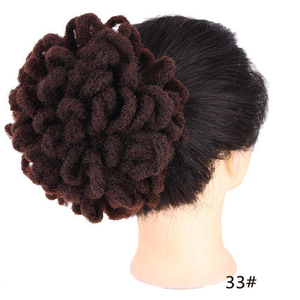 African Wig Bun Hair Bag