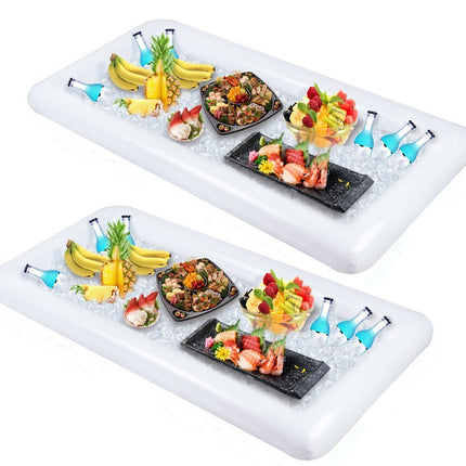 Summer Inflatable Water Bar Floating Table Tray
