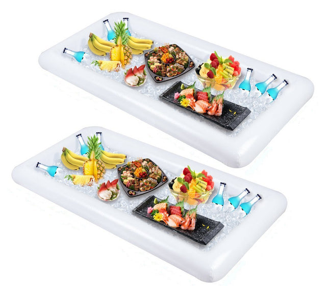 Summer Inflatable Water Bar Floating Table Tray