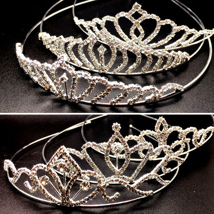 Accessoires pour cheveux pour enfants, mini strass brillants