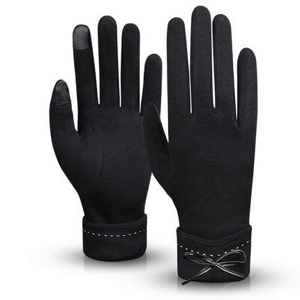 Gants thermiques en polaire pour l'équitation d'hiver