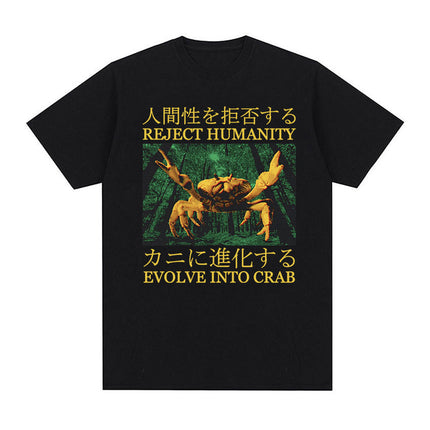 Men's Casual Loose Printed Short Sleeved Shirt