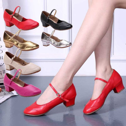 Women's Soft-Soled Dance Shoes for Practice and Performance